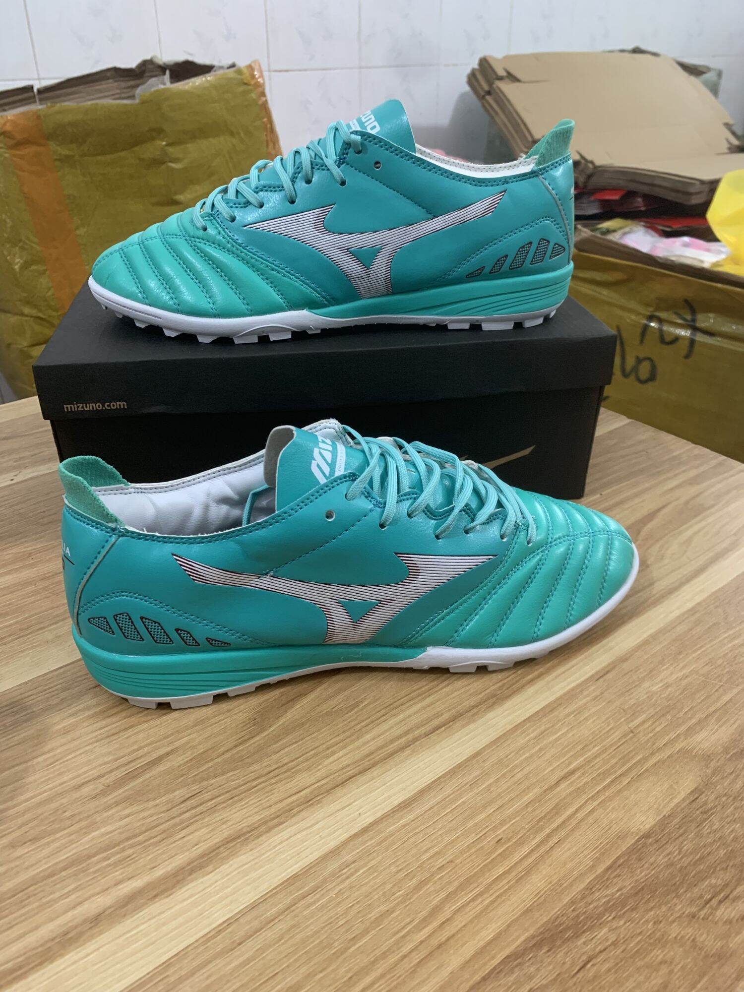 Giày đá bóng Mizuno Morelia Neo 3 đế TF Đỏ