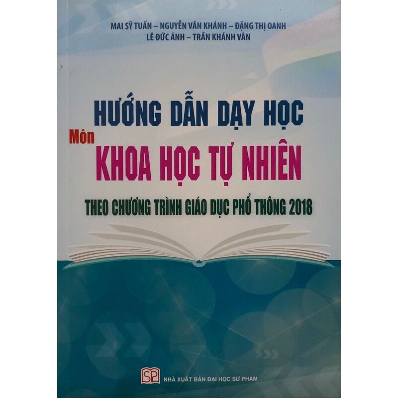 Sách - Hướng dẫn dạy học Môn Khoa học tự nhiên theo chương trình giáo dục phổ thông 2018