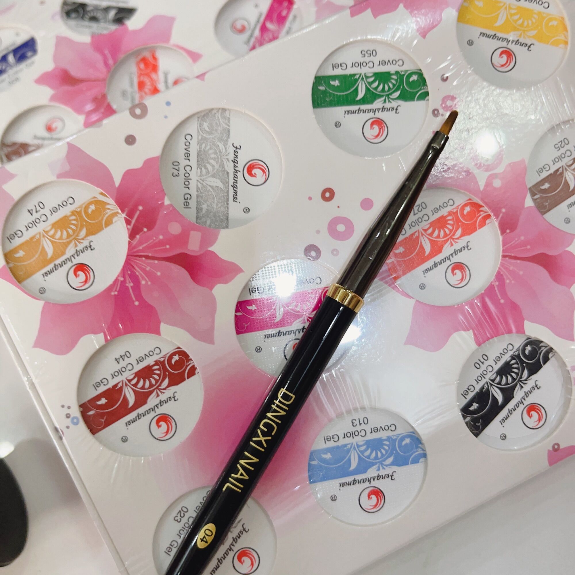 Cọ vẽ hoa cúc Dingxi lông chồn mềm mịn vẽ nail