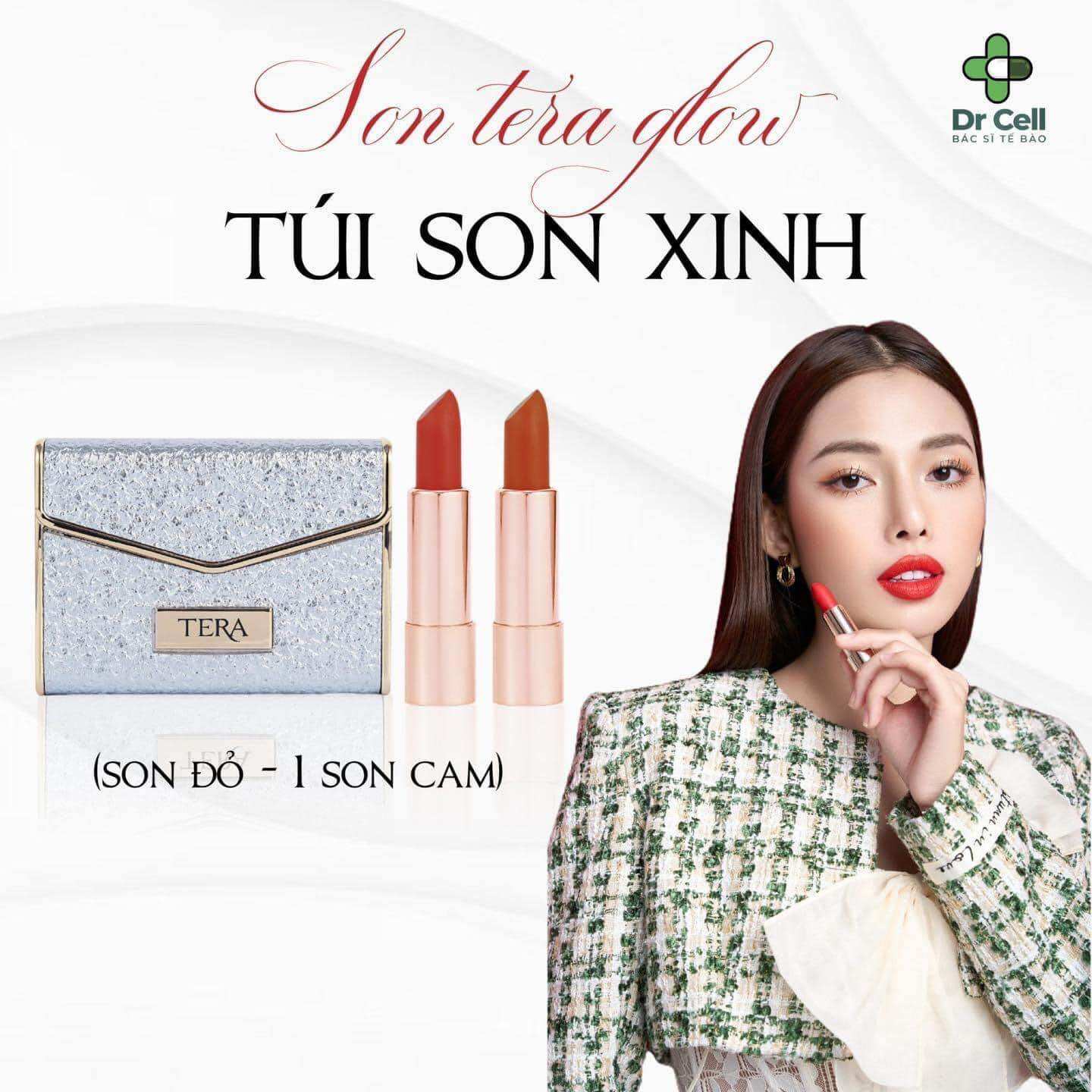 SON TÚI TERA DR CELL VỚI CÁC MÀU HOTTREND SIÊU XINH