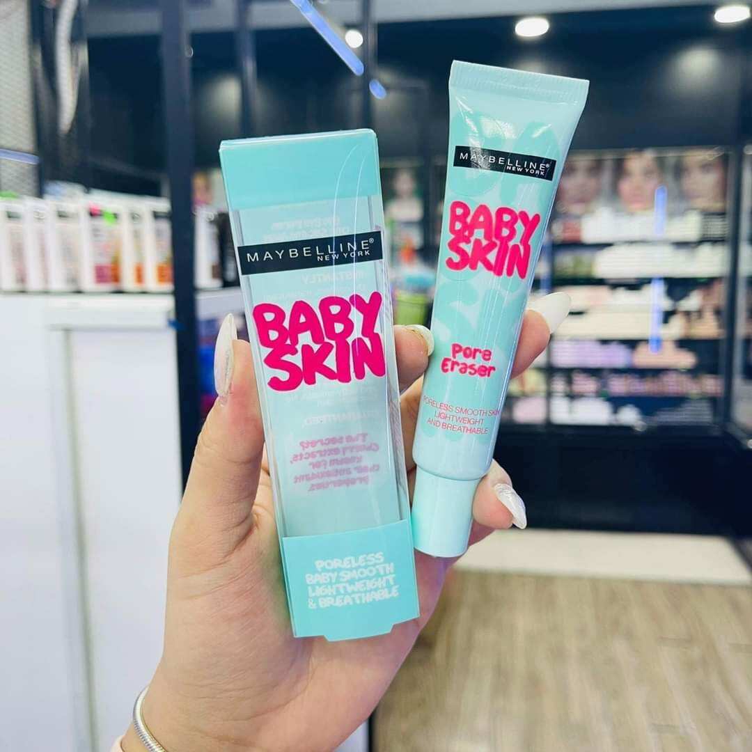 Kem lót Maybelline baby skin pore eraser mịn như da em bé