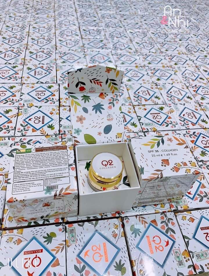 (Sale) Kem Q2 collagen Vàng Mới
