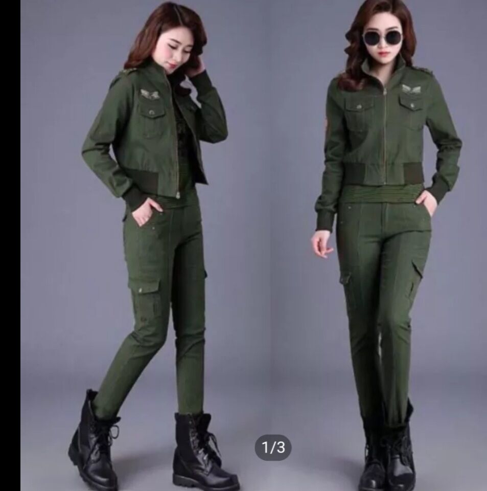 Com bo đồ lính 3 món nữ