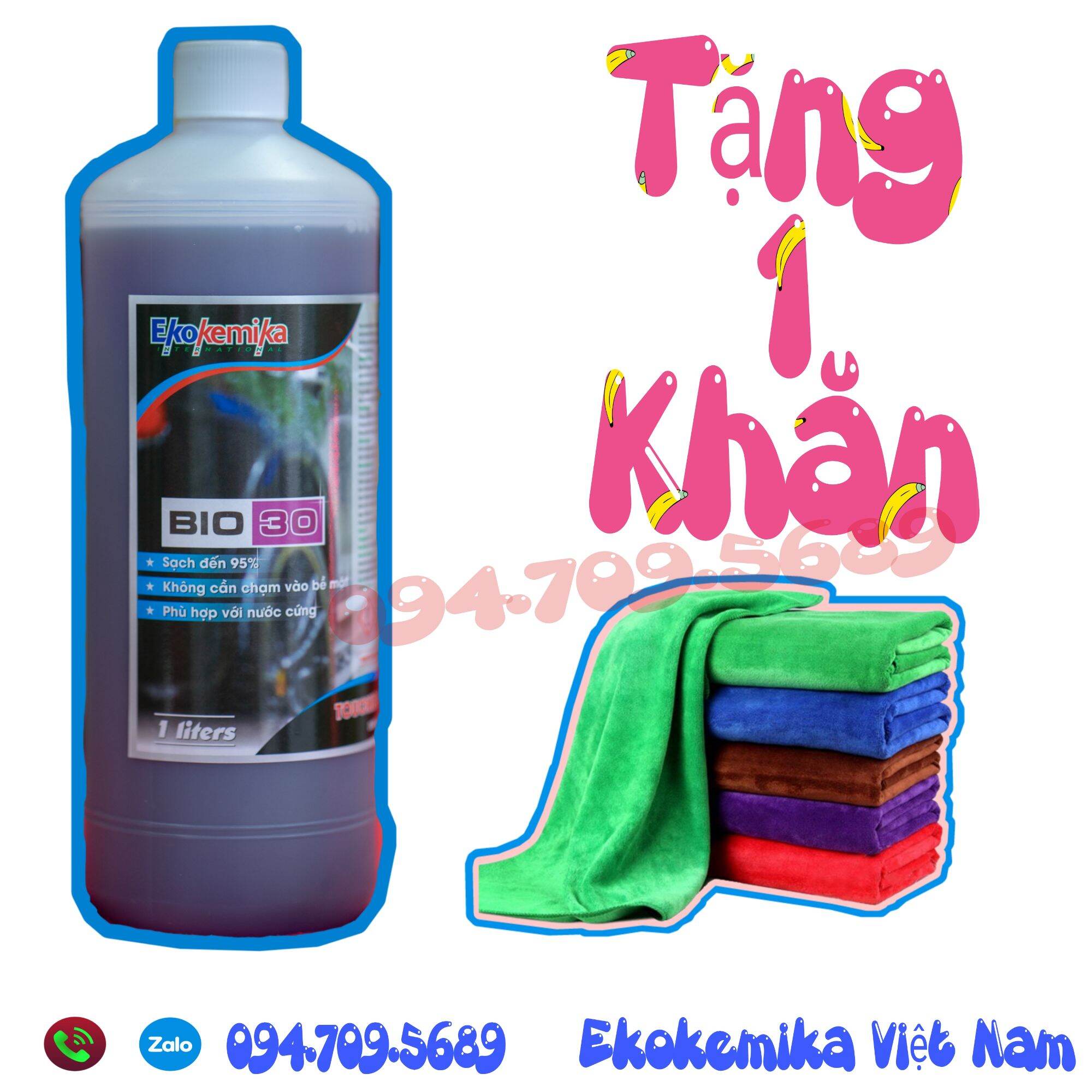 Dung Dịch Rửa Xe Không Chạm Bio 30 1L