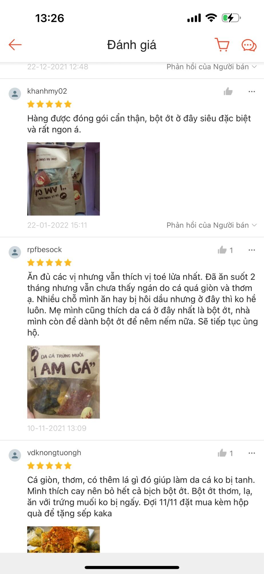 Da cá trứng muối "I AM CÁ" | CÁ TOÉ LỬA | 50 Gram