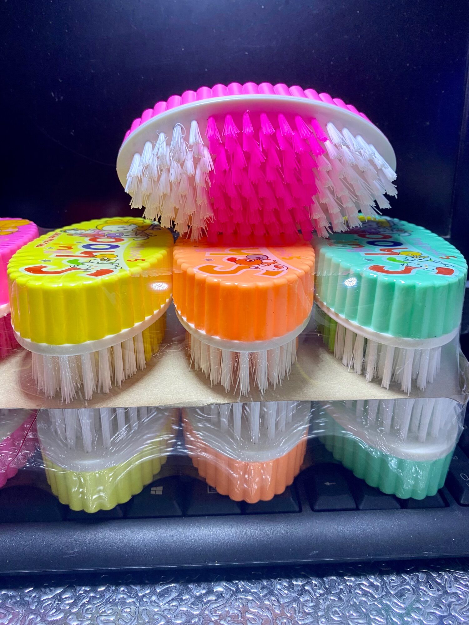 💝lốc 10 cái bàn chải giặc đồ, nhiều hình, dễ thương