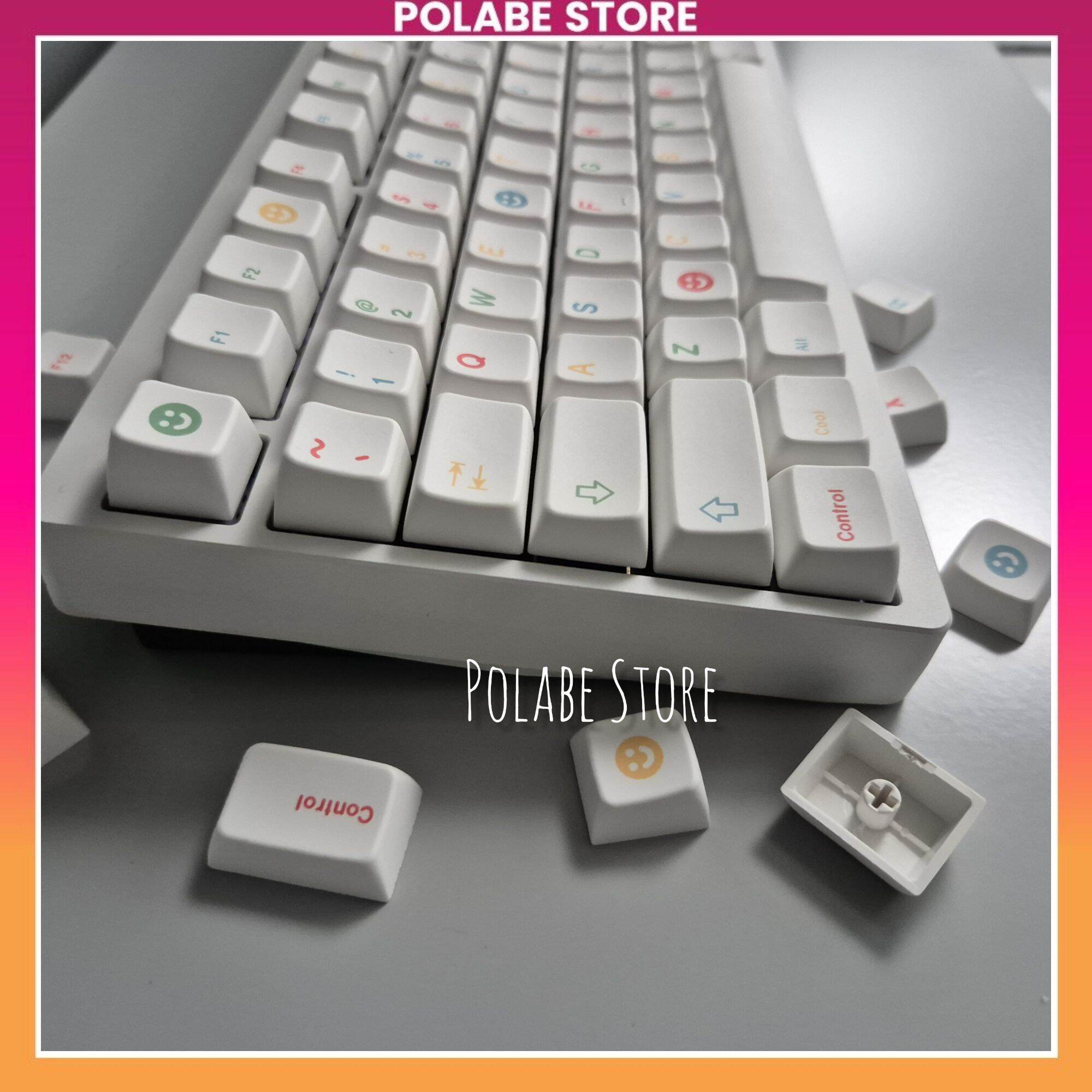 Keycap MDA Cool Kid profile PBT bàn phím cơ Polabe Store