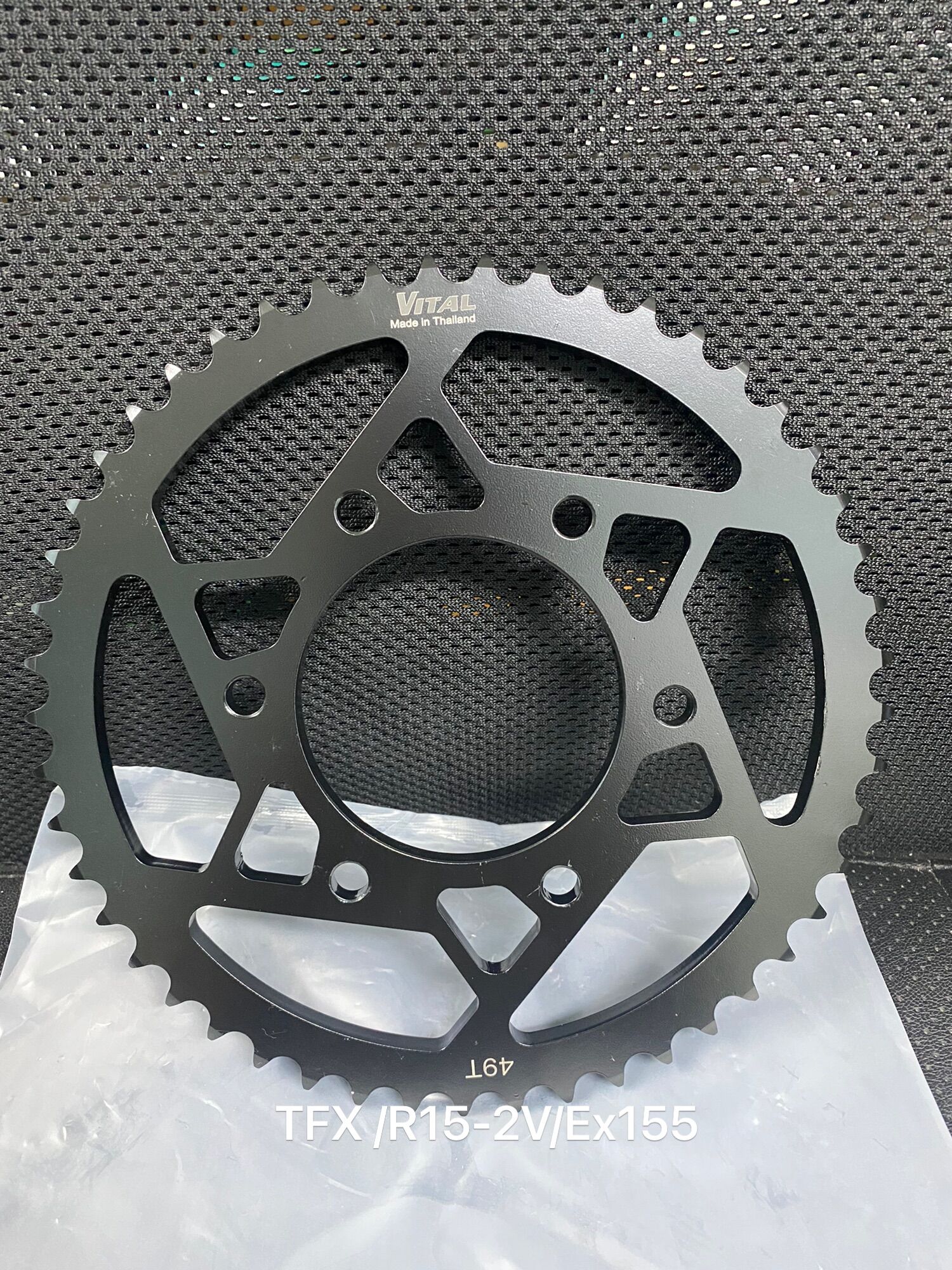 Dĩa tải 9ly 46-47-48 răng dùng cho xe yamaha tfx 150 /r15 đời 2v/exciter 155 chính hãng vital thái lan