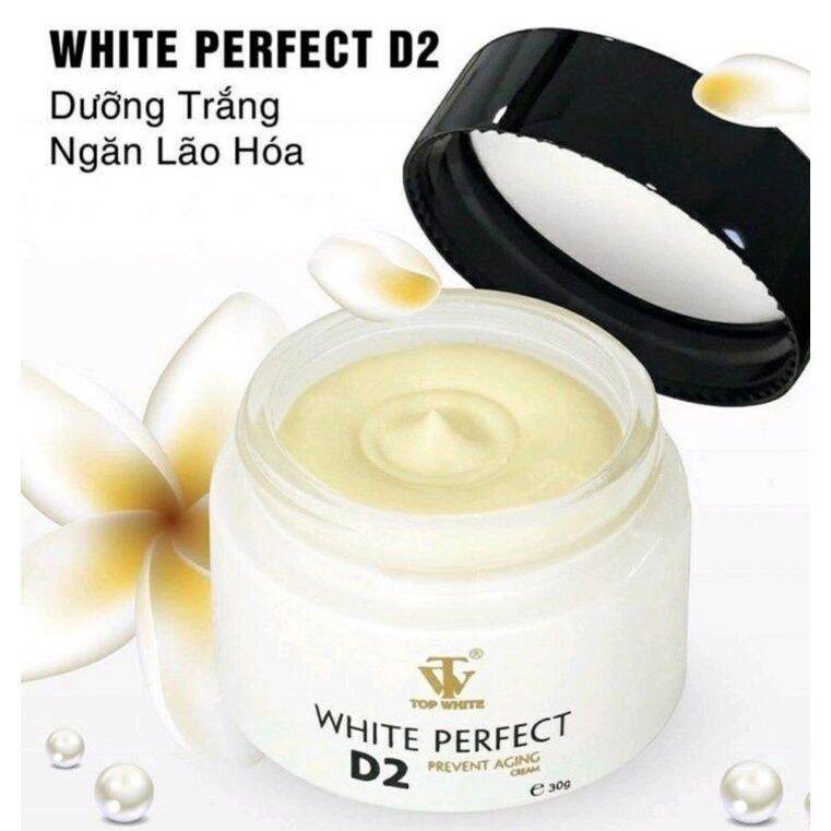 Kem dưỡng da đêm top white d2