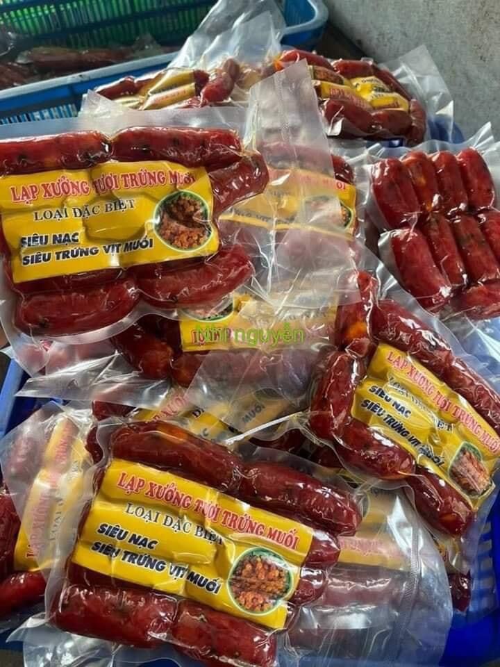 Lạp xưởng trứng muối Cai Lậy gói 500gr