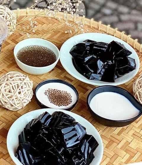 Bột thạch đen sương sáo nguyên chất (gói 1kg)
