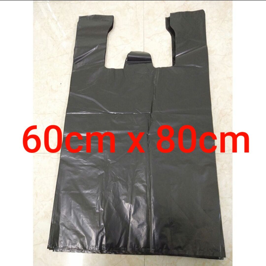 5 túi nilong đen size lớn túi xốp đen dày túi xốp nilong loại to túi vận chuyển hàng đồ đạc vật dụng
