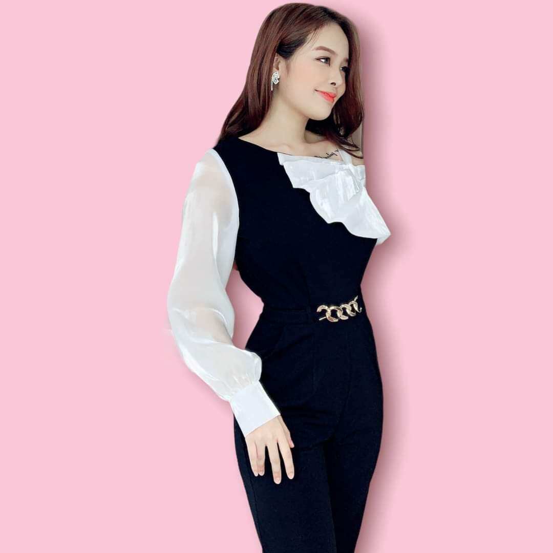 Jumpsuit thiết kế tiểu thư cao cấp