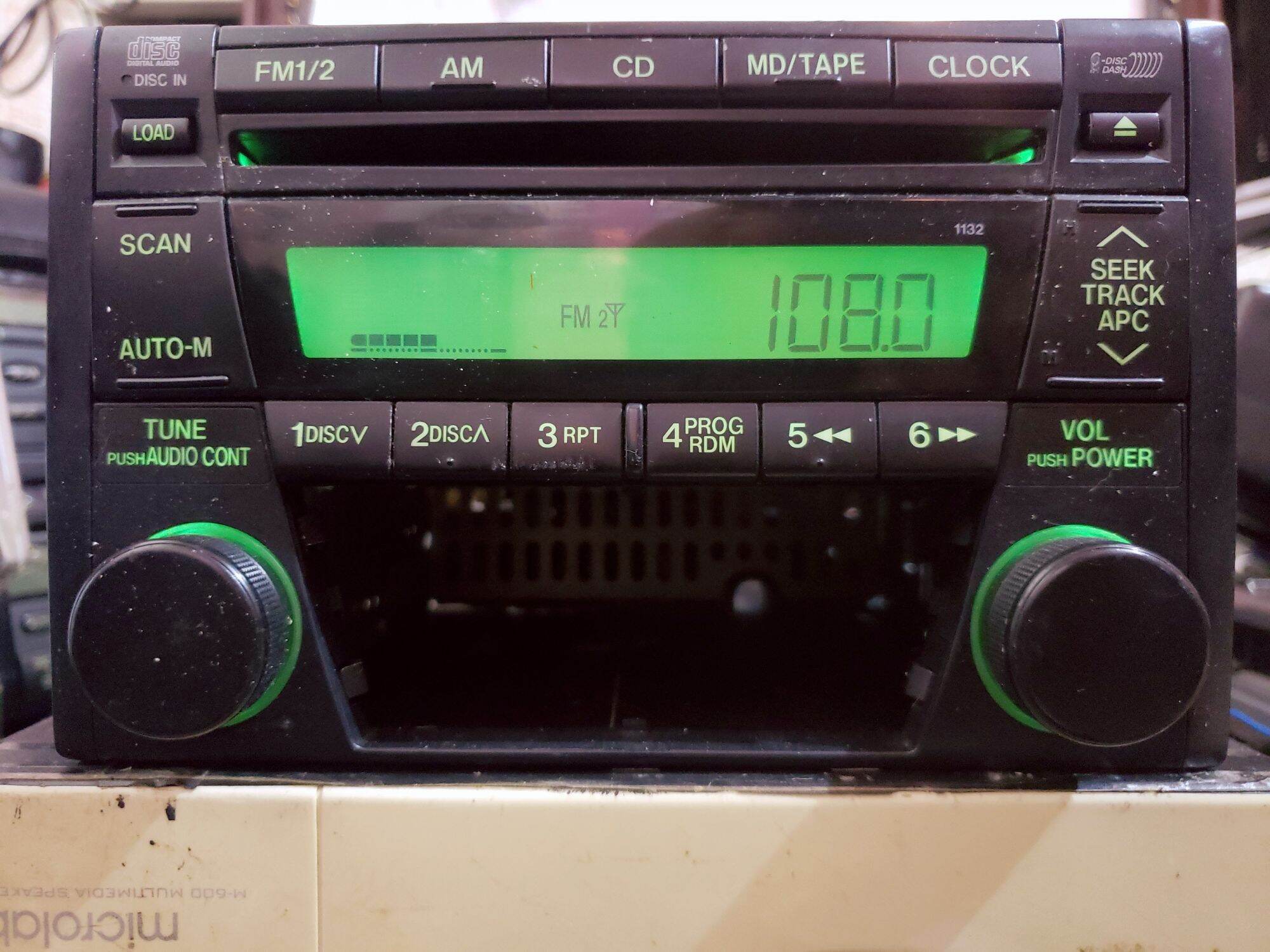 Đầu cd cho xe ô tô mazda 626