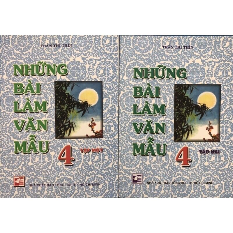 Sách - những bài làm văn mẫu lớp 4 - bộ kết nối tri thức