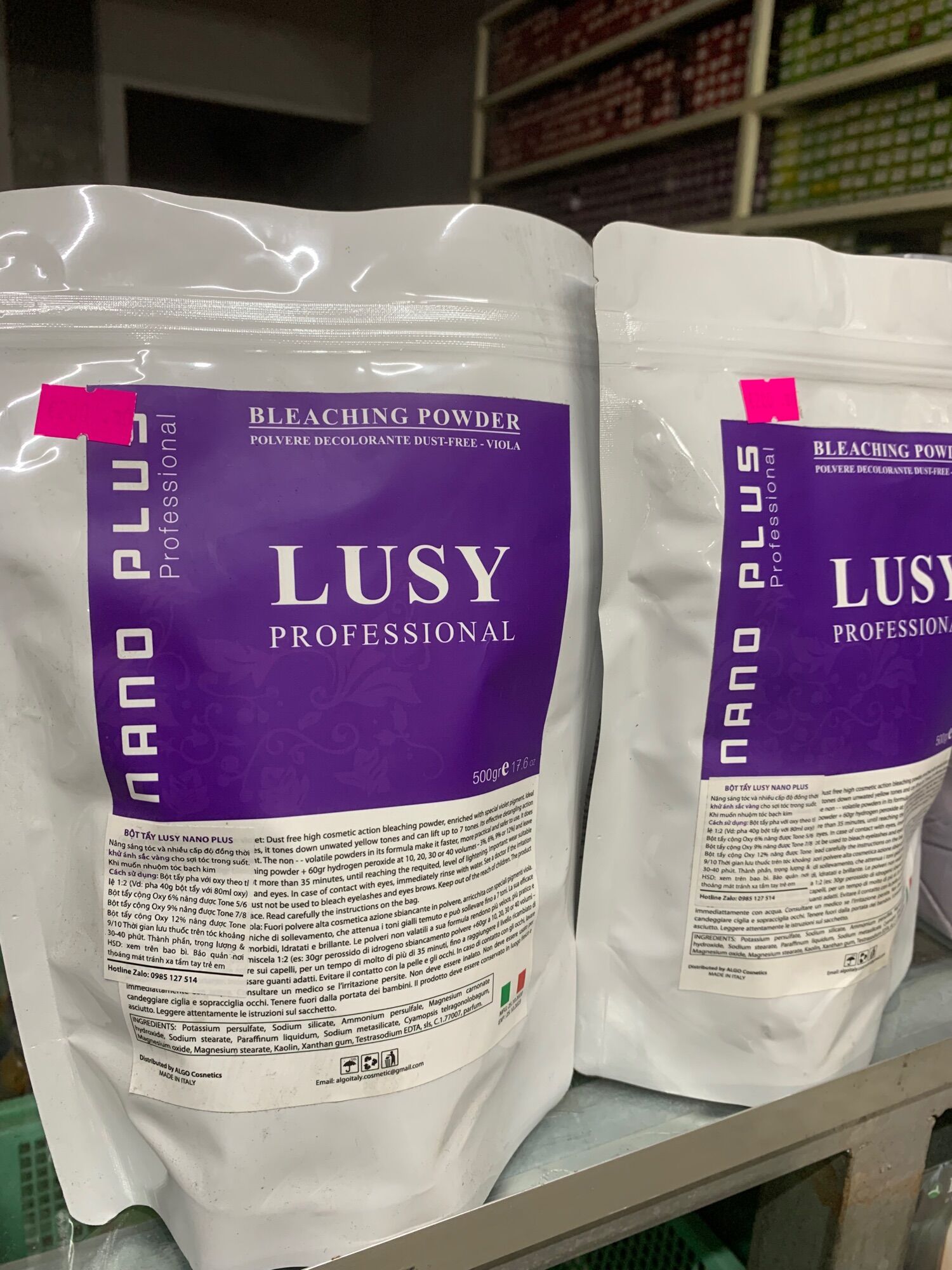Bột tẩy tóc Lusy
