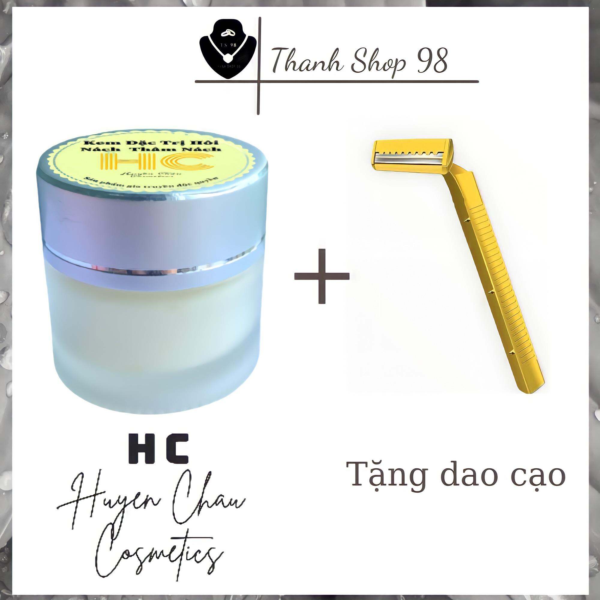 Kem Giảm Hôi Nách Thâm Nách Huyền Châu Trắng Da Mịn Da Vùng Cánh Tay Ngăn Mùi Hiểu Quả Chính Hãng