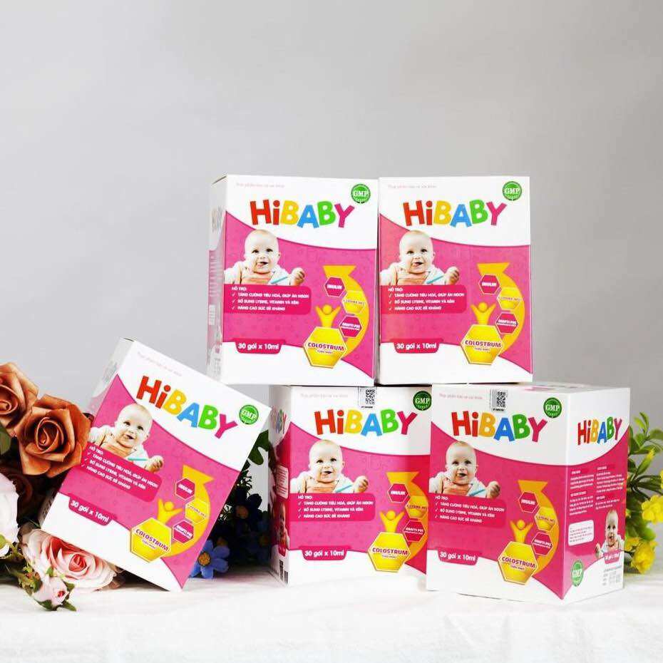 Siro hibaby hộp 20 gói
