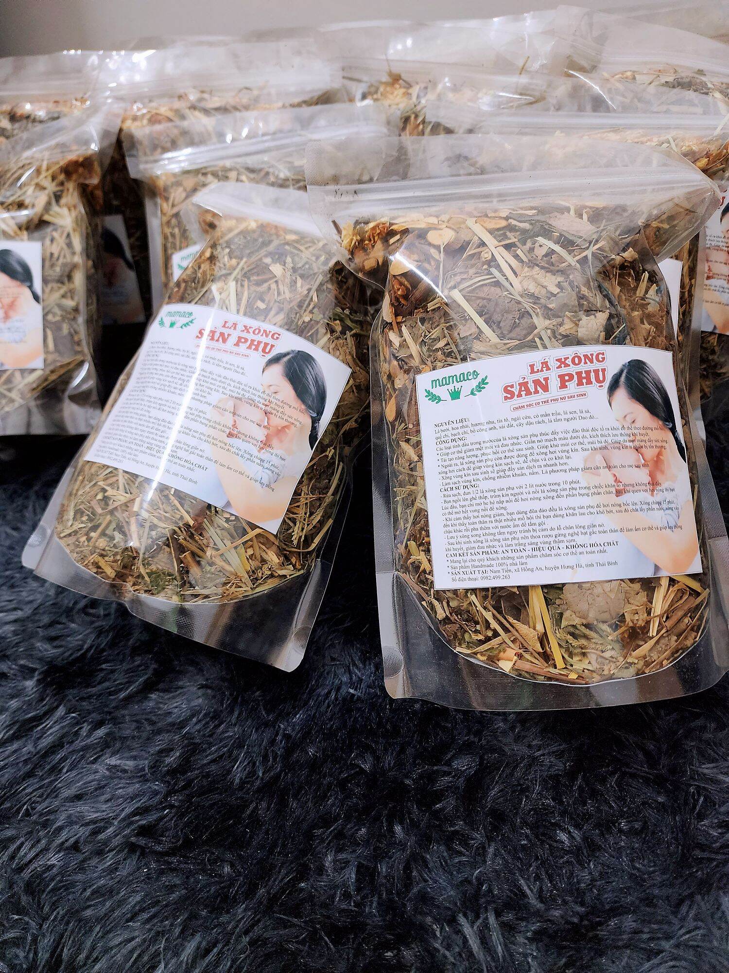 combo 5 gói là xông sản phụ sau sinh