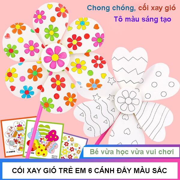 chong chóng tô màu