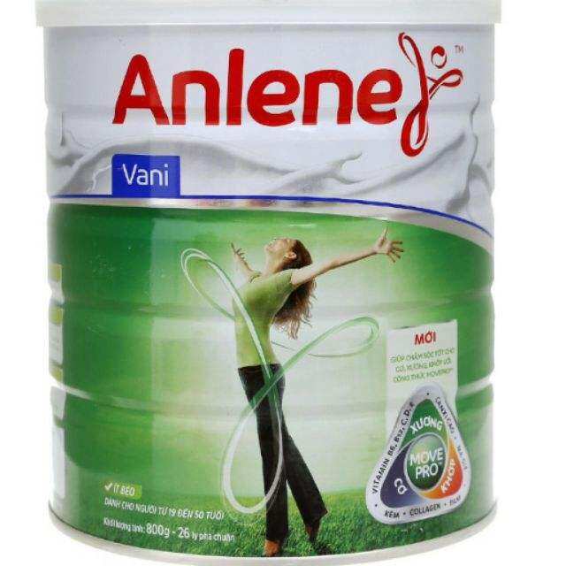 SỮA BỘT ANLENE DƯỚI 40 TUỔI 800G