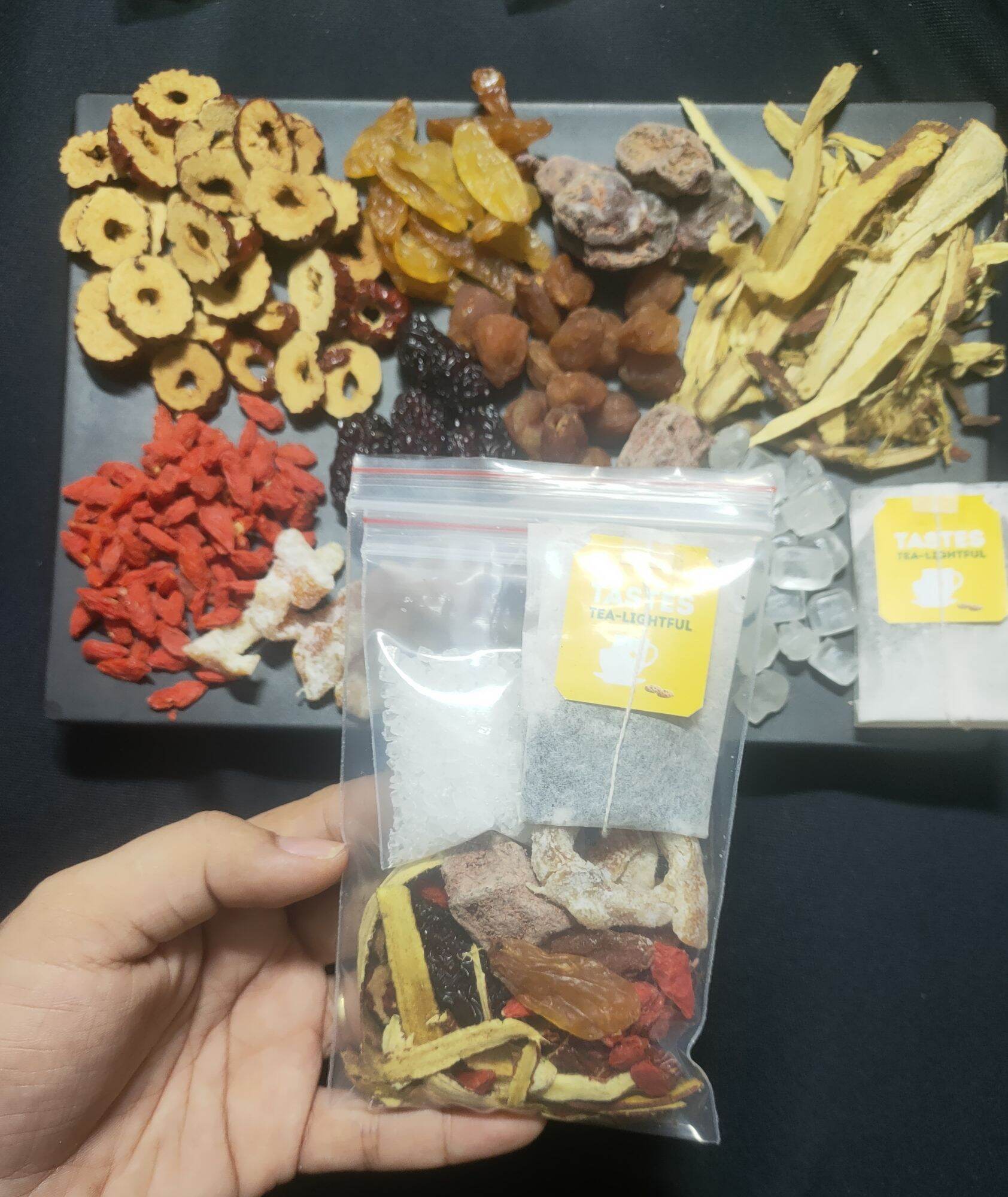 Trà Lipton Cam Thảo Xí Muội Cao Cấp 11 Vị