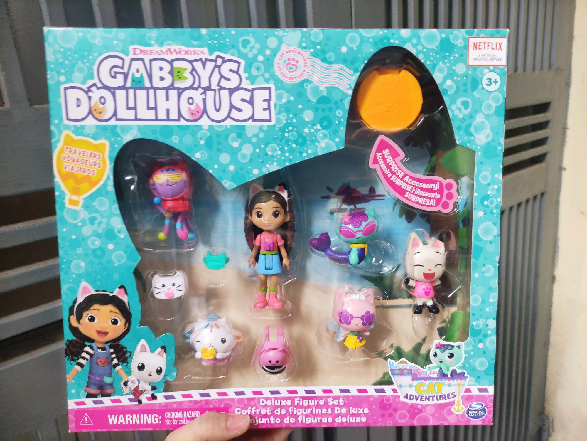 Đồ chơi Gabby Doll house Set búp bê và 6 nhân vật đáng yêu mẫu mới