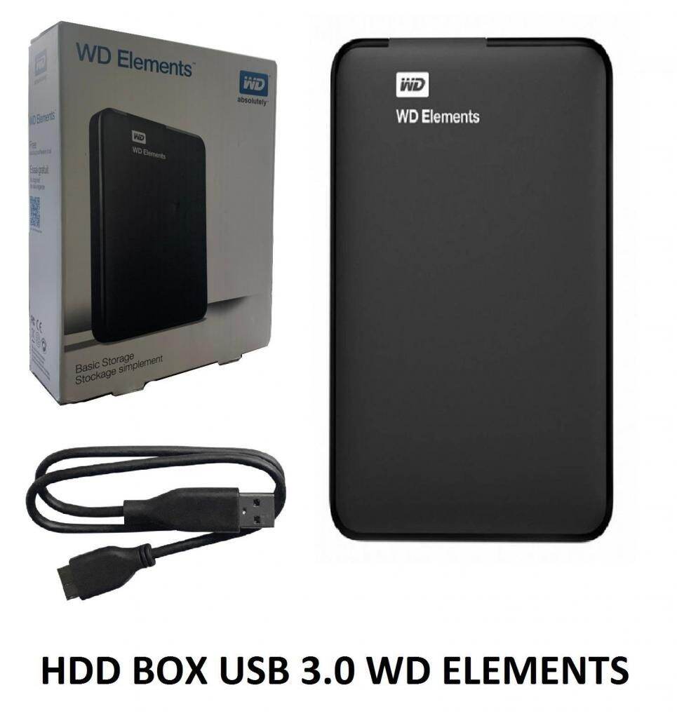 Box đựng ổ cứng hdd usb 3.0 wd elements
