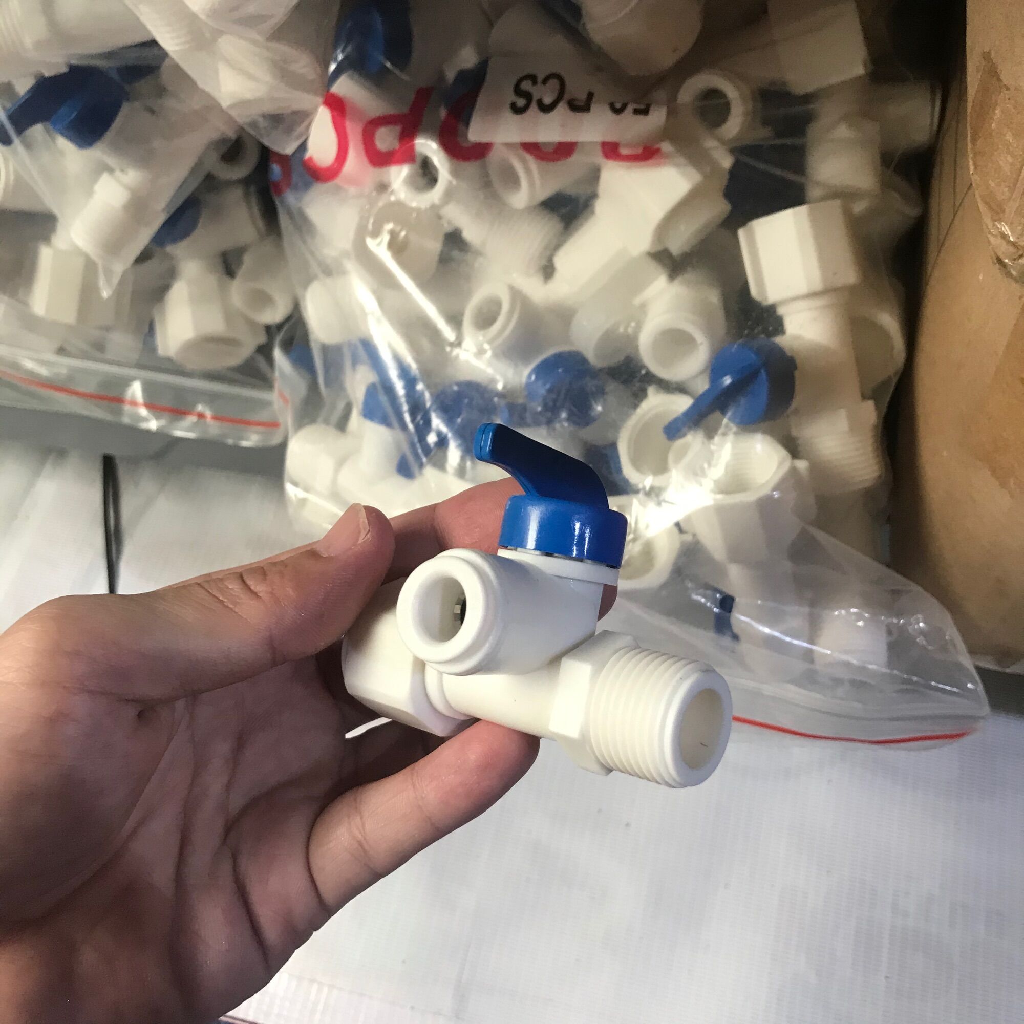 Khẩu chia máy lọc nước dây 10