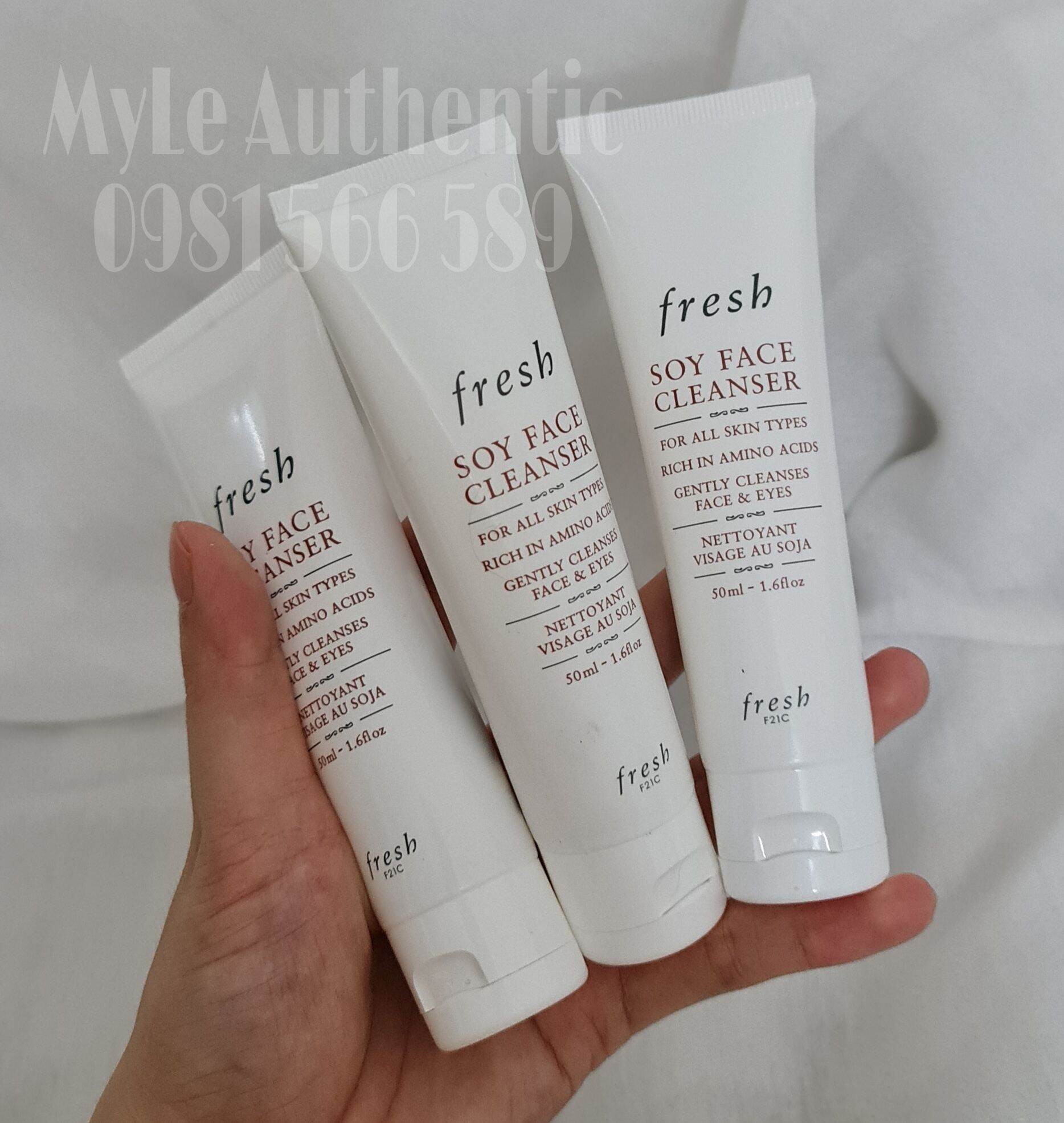 [50ml]Sữa rửa mặt Fresh soy face cleanser