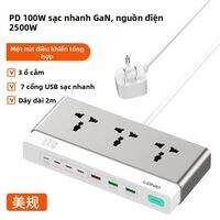 LDNIO | Bộ Nguồn Sạc Nhanh Đa Cổng GaN 100W
