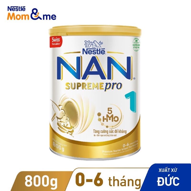 Sữa nan supreme số 1 800g hsd 7-2023