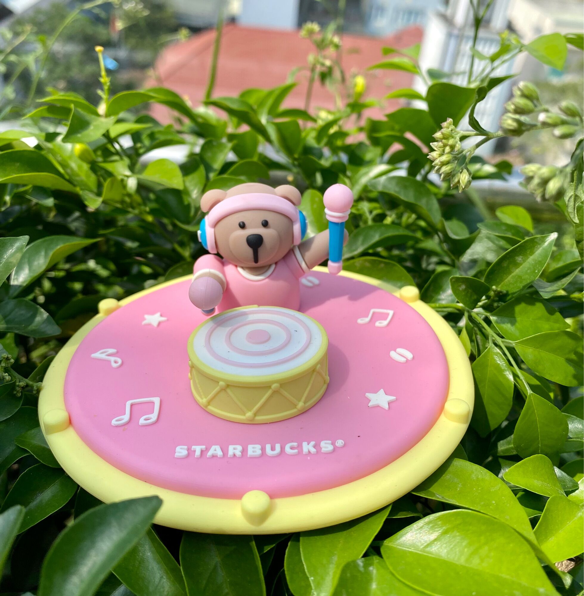Nắp Đậy Starbucks Ly Nước Bằng Silicon Đáng Yêu