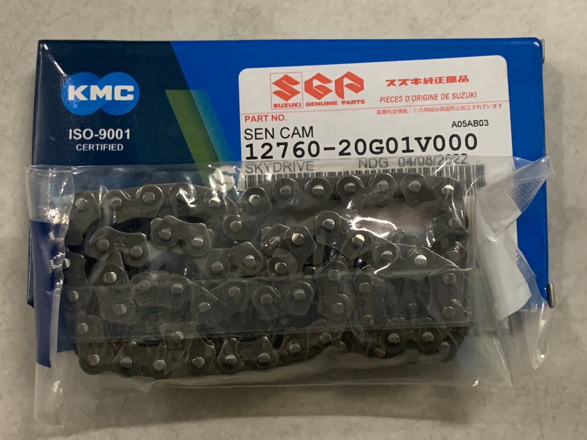 Sên xích cam axelo xbike hayate skydrive 125 suzuki