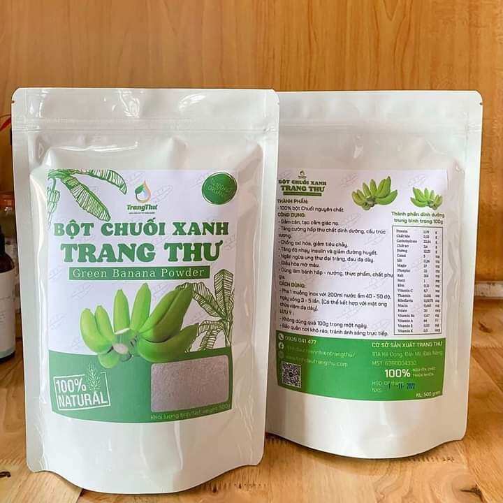 Bột chuối xanh Trang Thư