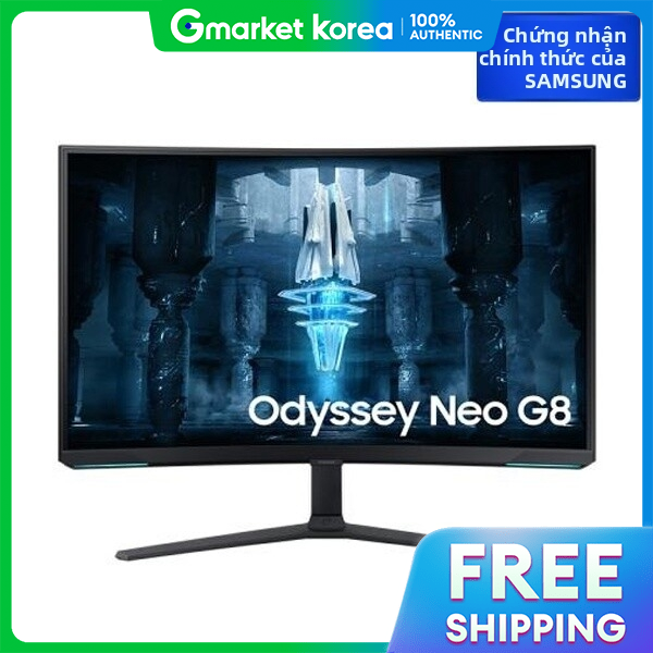 Màn hình máy tính chuyên dụng Cổng đầu vào chơi game cong 4K Uhd 32 inch của Samsung Electronics Chặn ánh sáng xanh HDMI /Dp Giá 29,569,400 Đồng*Miễn phí vận chuyển