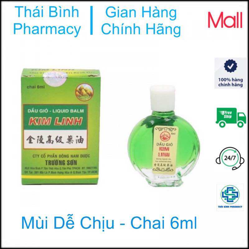 Dầu Gió Kim Linh - Chai 6ml