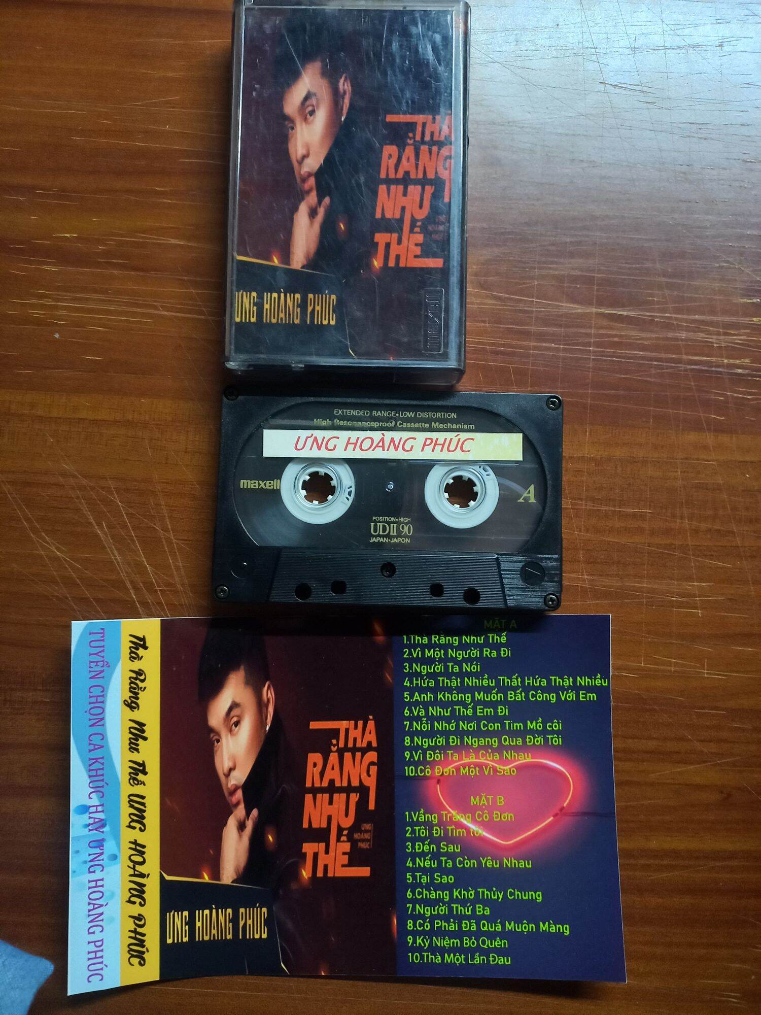 BĂNG CASSETTE ƯNG HOÀNG PHÚC