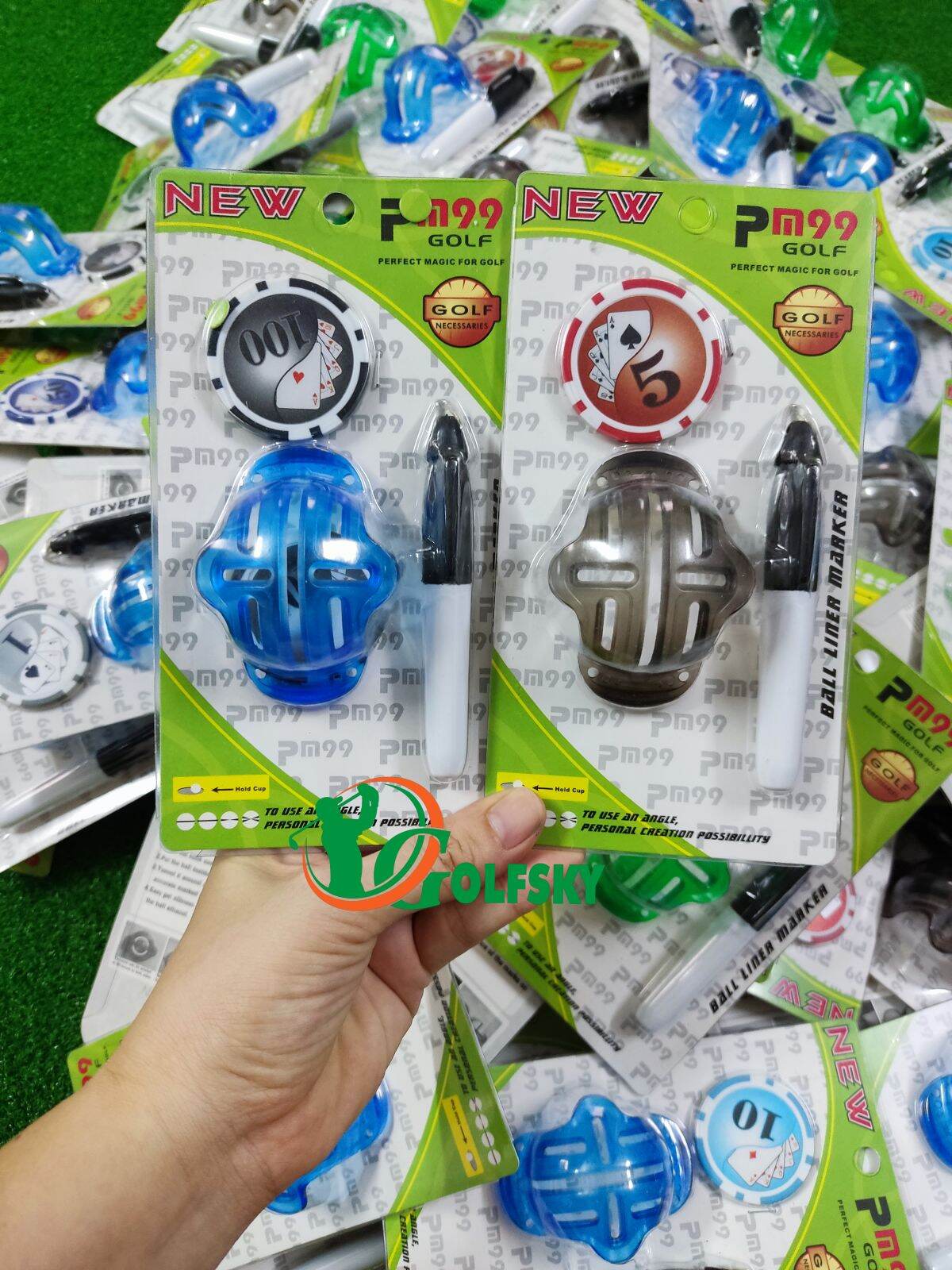 Bút kẻ line bóng golf, dụng cụ kẻ line golf, bút vẽ line bóng golf, phụ kiện kẻ line golf