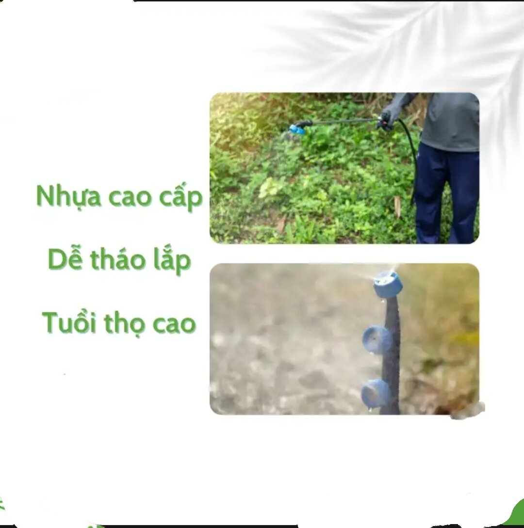 ĐẦU BÉC PHUN SƯƠNG TƯỚI CÂY, PHUN RUỘNG LÚA, CÂY TRỒNG, ... ( PHỤ KIỆN THAY THẾ BÌNH XỊT, BÌNH ĐIỆN )
