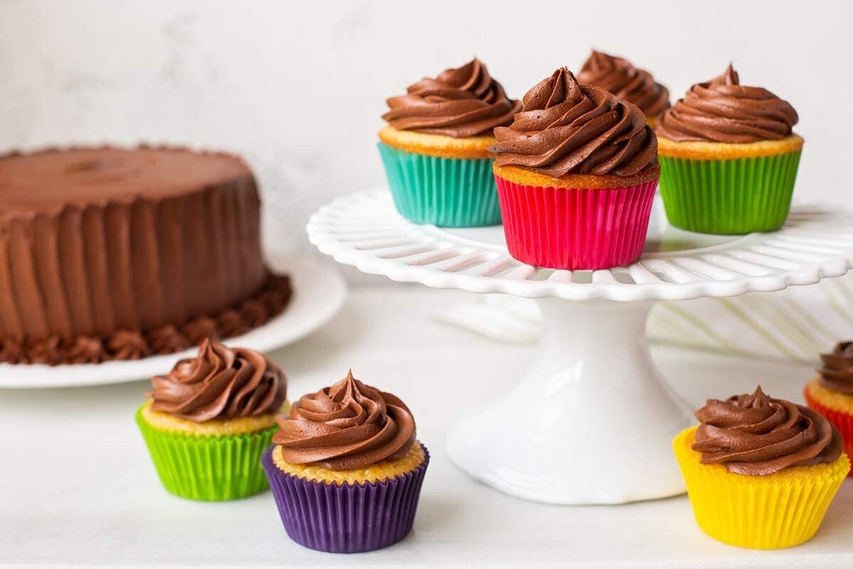 Khuôn Silicon làm bánh cupcake