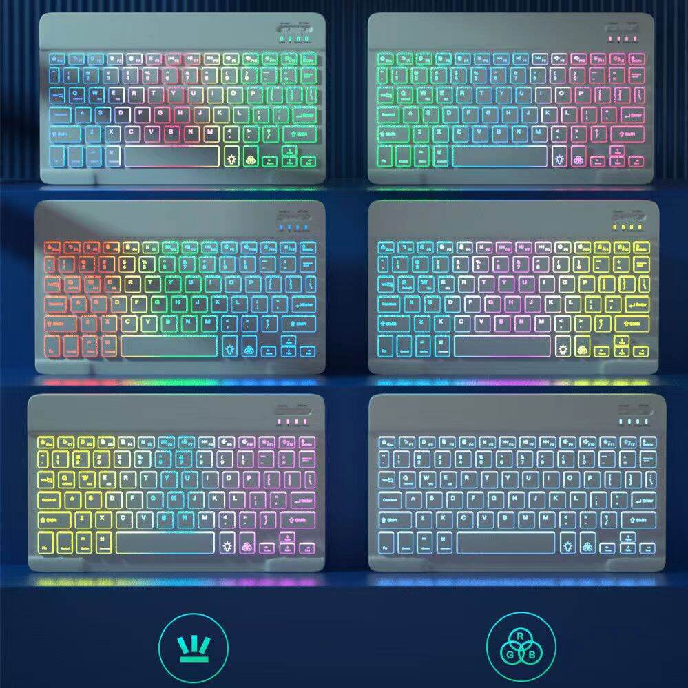 Universal Bluetooth wireless keyboard-Keyboard for Windows/Mac/Android/iOS/phone/iPad/tablet Bluetooth mouse low mute Bluetooth keyboard iPad color no noise small keyboard, bluetooth wireless keyboard, Bluetooth keyboard and mouse