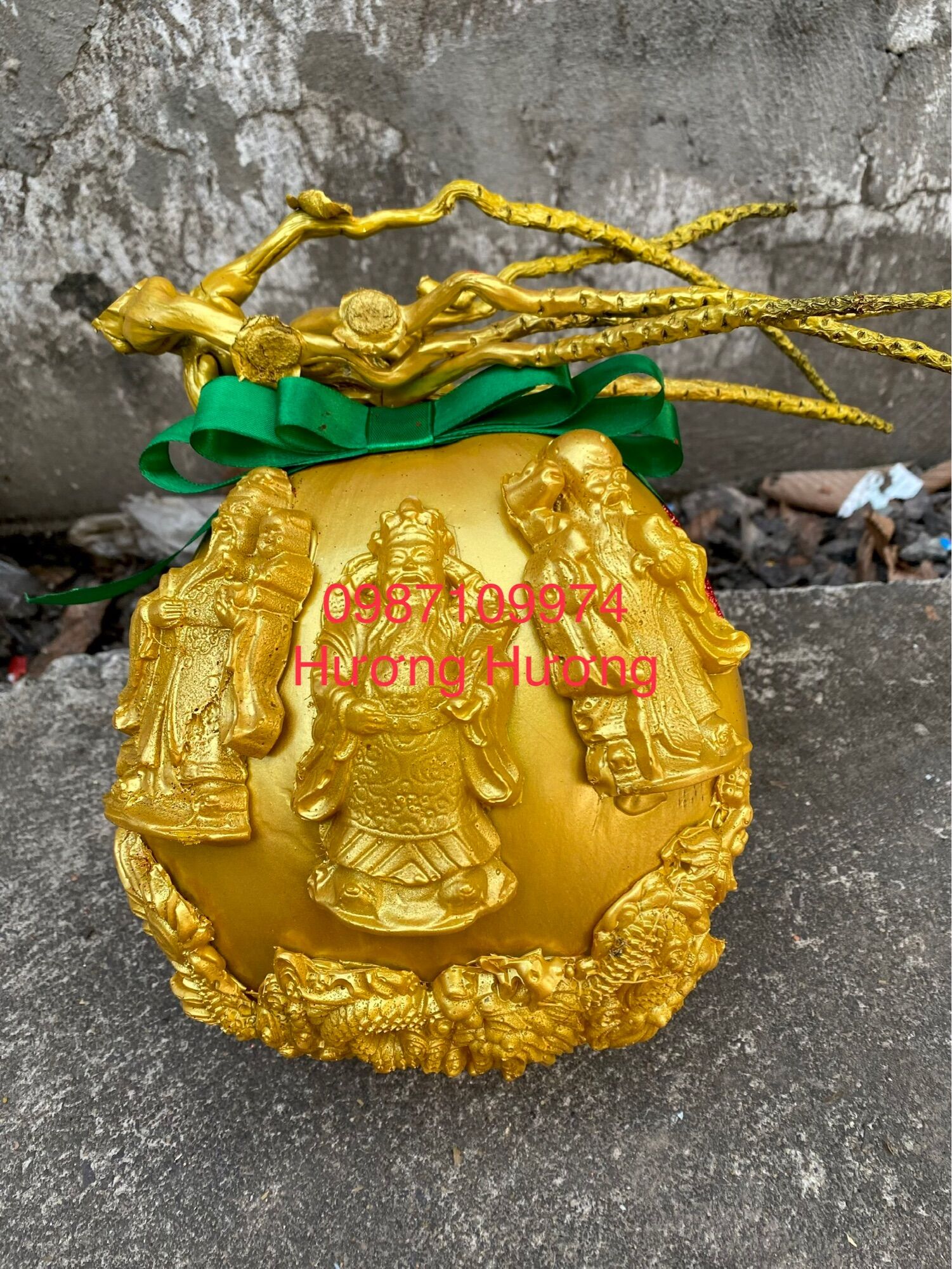 Dừa tết trang trí theo yêu cầu