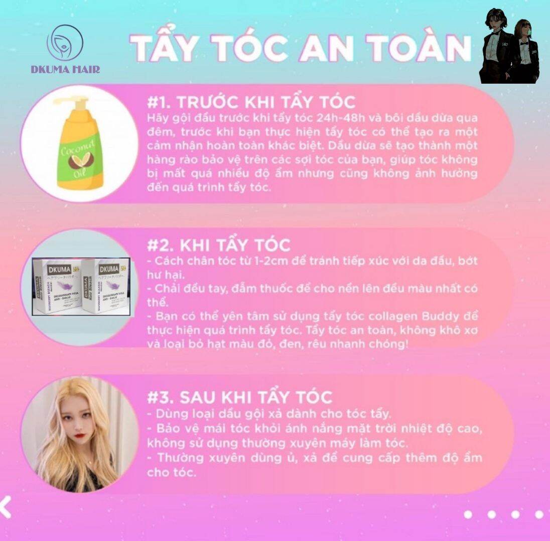 BỘT TẨY TÓC Dkumahair 100Gam