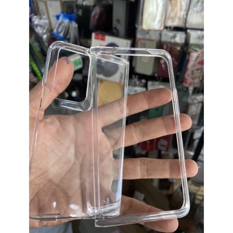 Ốp lưng Oppo Find N cứng trong suốt