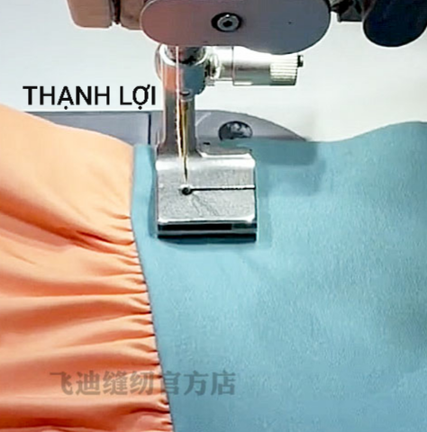 Chân vịt nhún 2 lớp máy công nghiệp 1 kim