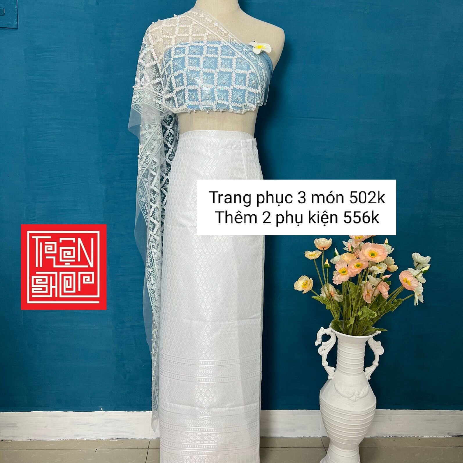 Set trang phục Thái Lan 5 món hàng new