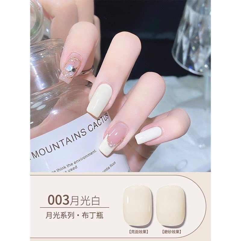Sơn gel tone trắng, đen siêu hot, chất sơn đặc mướt
