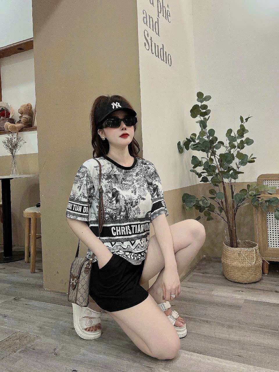 SÉT BỘ SHORT PHỐI HOẠ TIẾT 3D CAO CẤP