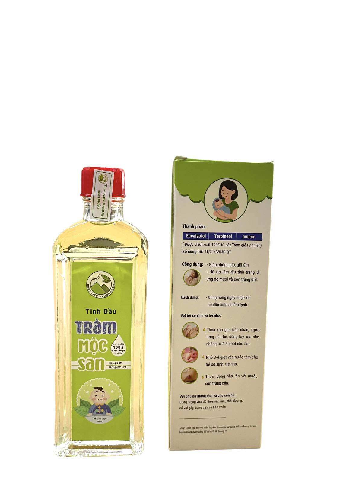 Tinh dầu tràm Mộc San